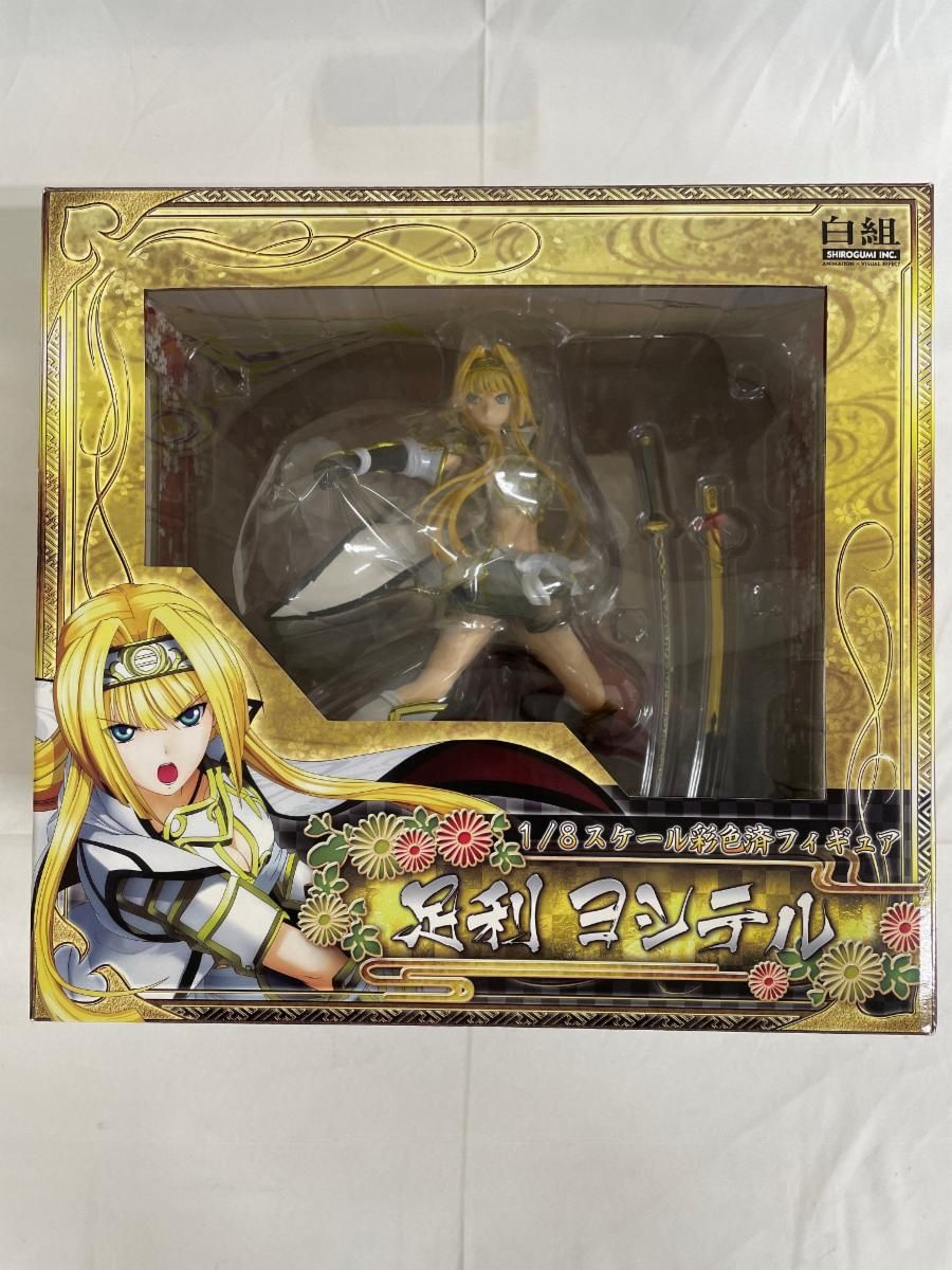 ♪【未開封】戦国乙女 足利ヨシテル 1/8 完成品フィギュア(白組NMD限定