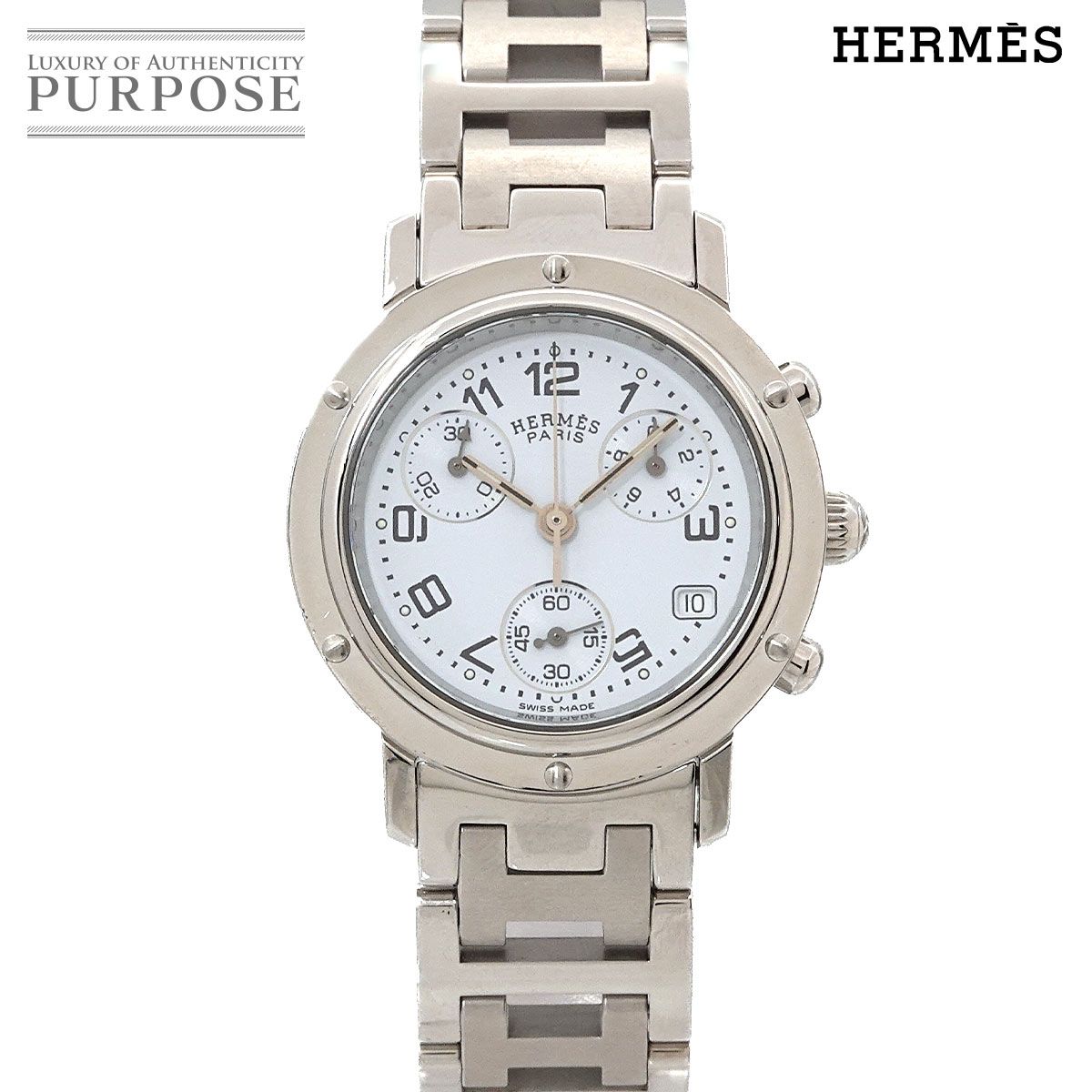 エルメス HERMES クリッパー クロノグラフ CL1.310 ヴィンテージ 