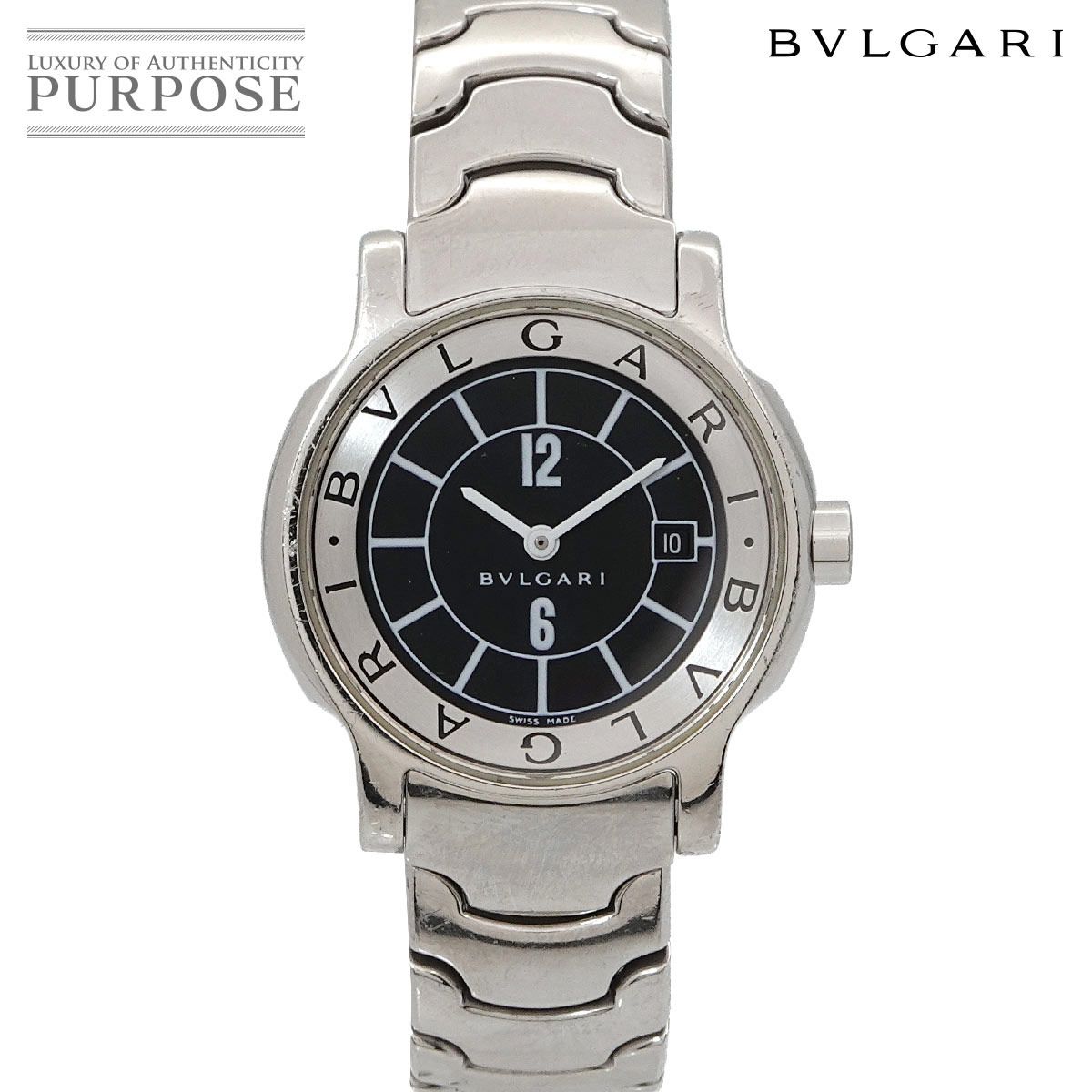 ブルガリ BVLGARI ソロテンポ ST29S レディース 腕時計 デイト