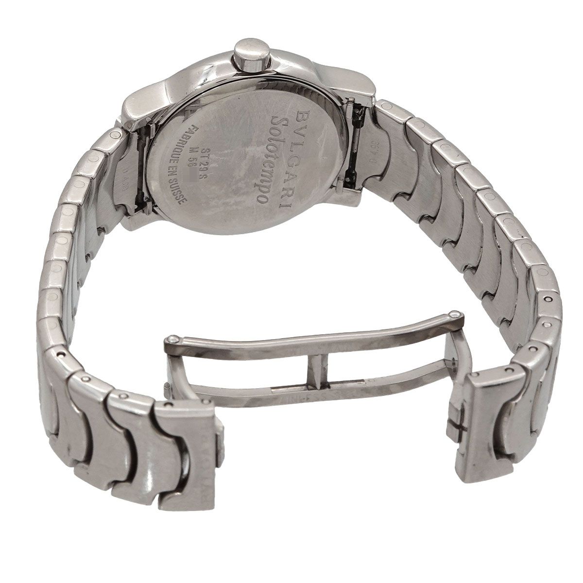 ブルガリ BVLGARI ソロテンポ ST29S レディース 腕時計 デイト 