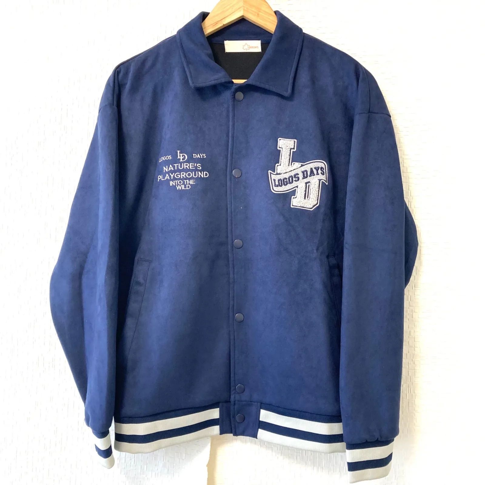 w^)b LOGOSDAYS ロゴスデイズ スタジアム ジャンパー スタジャン 