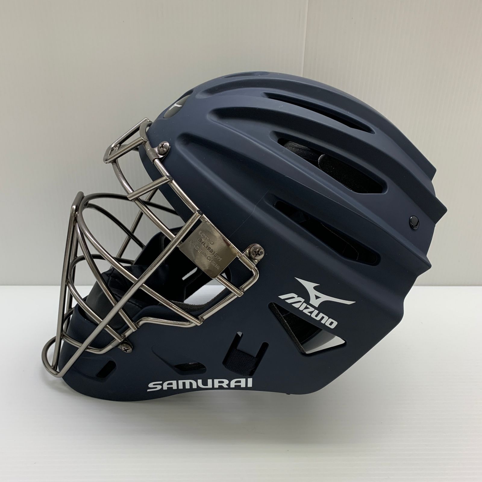 ミズノ MIZUNO サムライ ホッケー型 キャッチャーマスク 捕手 防具