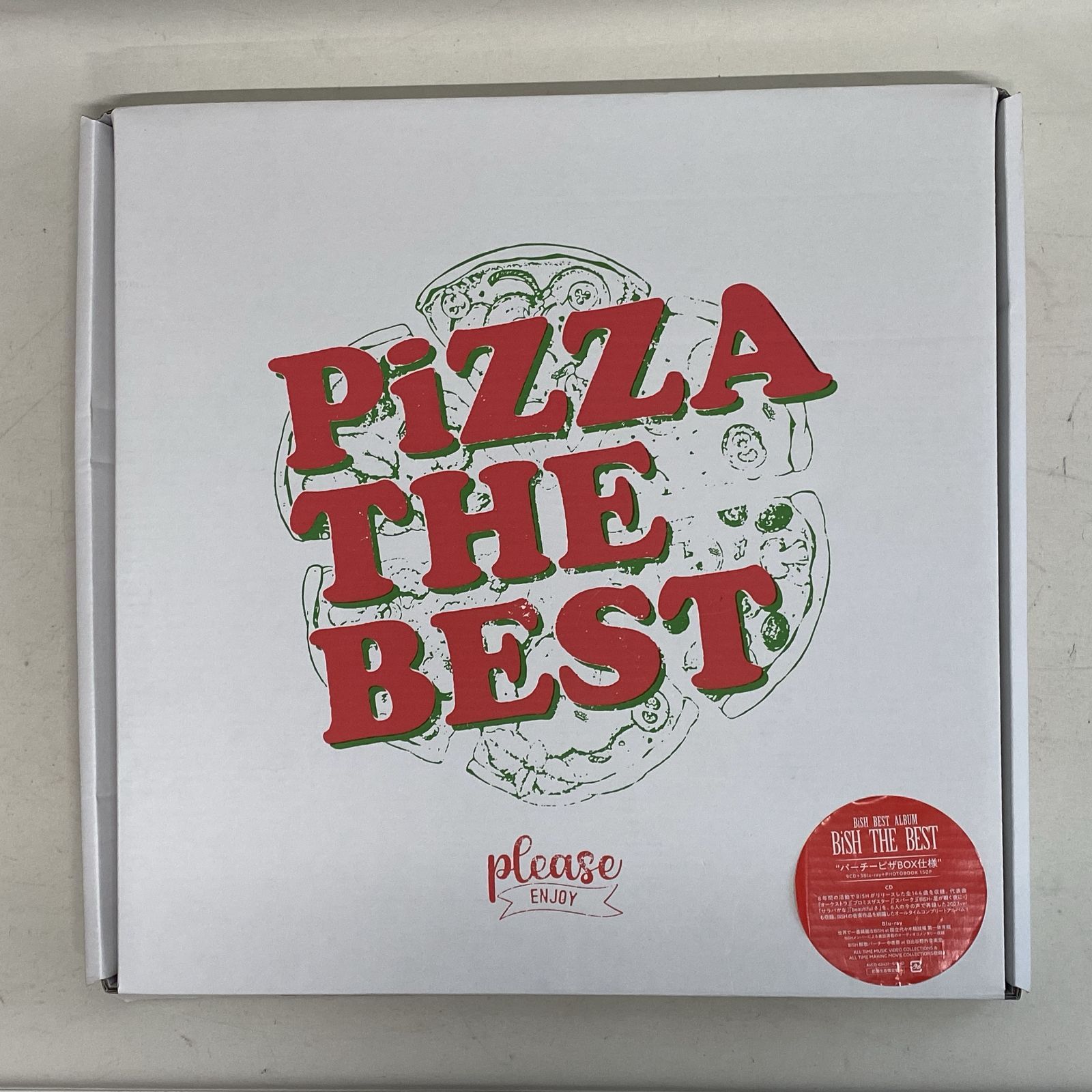 浜館21-1307] BiSH BiSH THE BEST コンプリートBOX盤 パーチーピザBOX