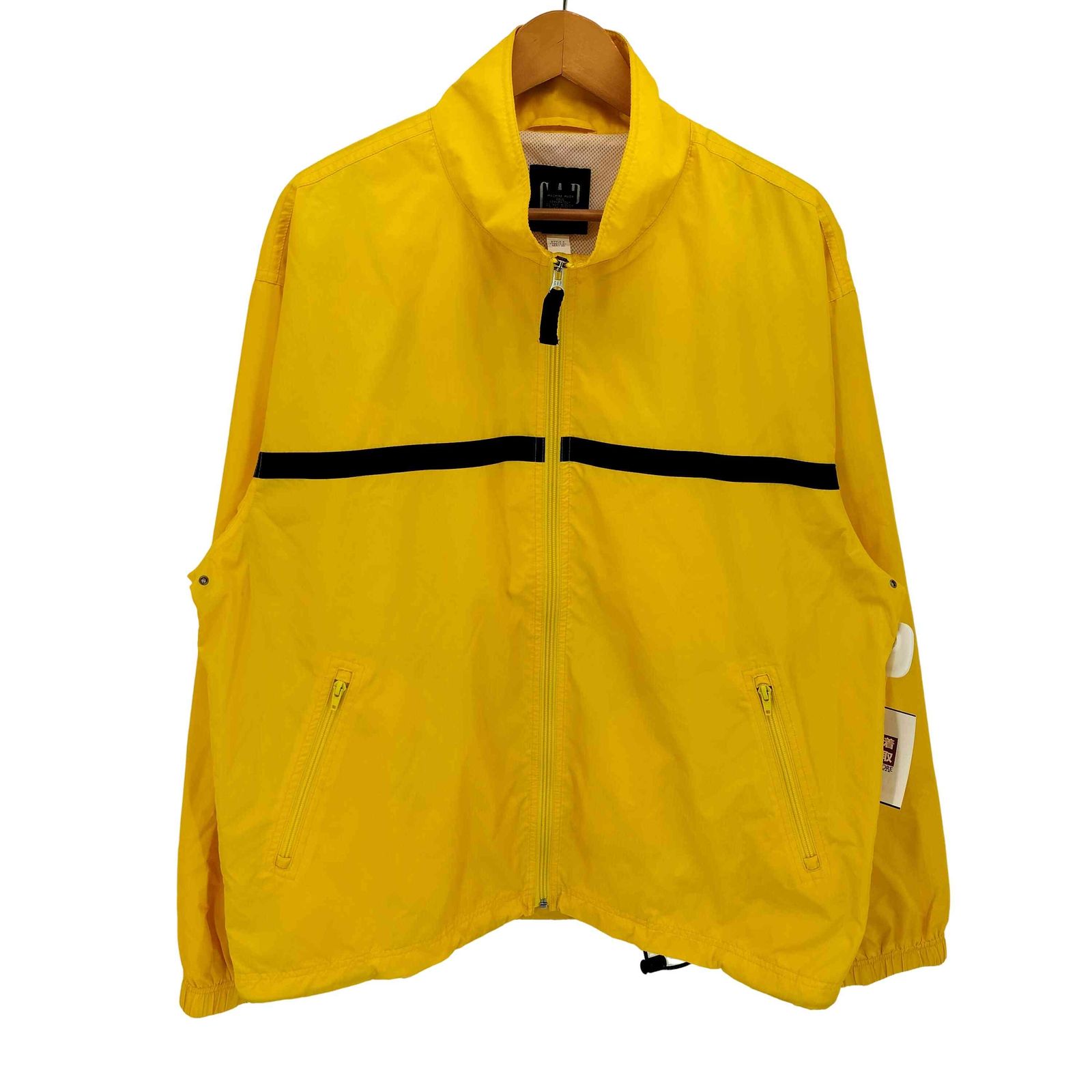 ギャップ Gap 00S OLD 紺タグ 裏地 メッシュ ジップアップ リップス 