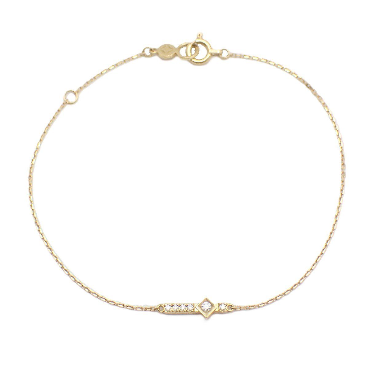 FOREVERMARK フォーエバーマーク プチ ブレスレット K18YG
