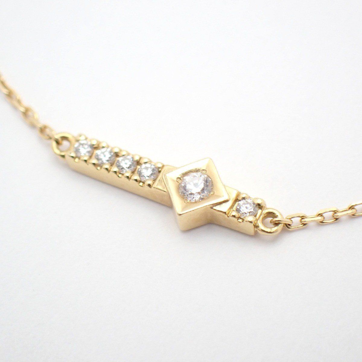 FOREVERMARK フォーエバーマーク プチ ブレスレット K18YG