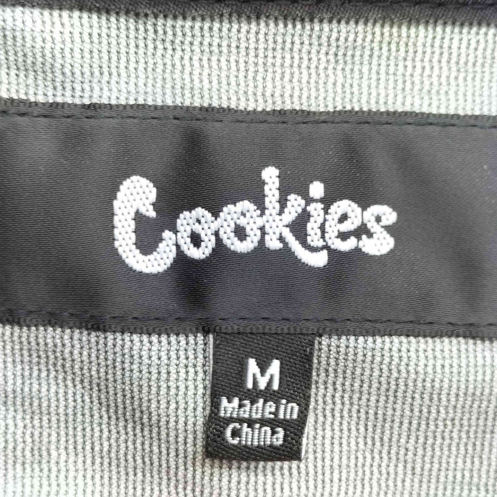 ユーズドフルギ USED古着 Cookies サイドライン 止水ジップ ナイロン 