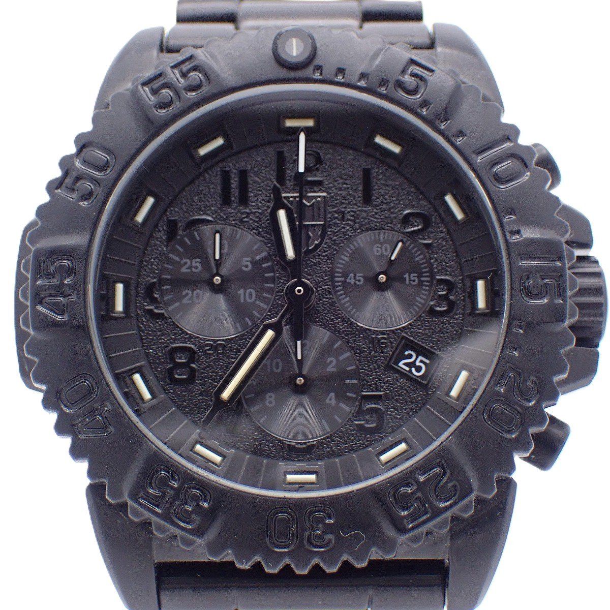 LUMINOX ルミノックス ネイビーシールズ カラーマーク クロノグラフ 