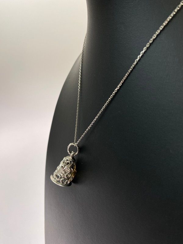 SAAD PENDANT TOP サード SV925 K24コーティング ベルモチーフ