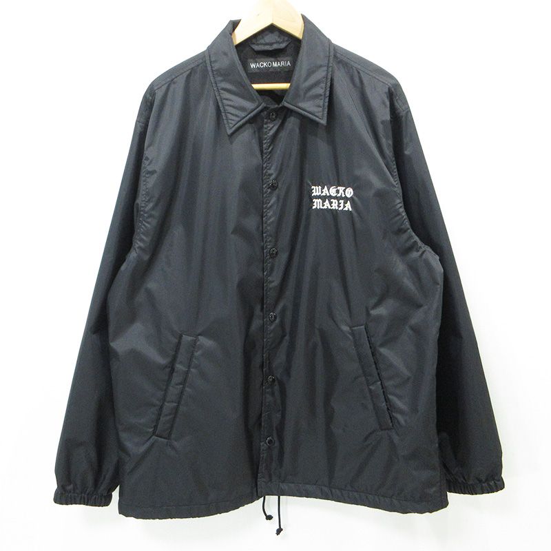 三重本店】 中古 WACKOMARIA | ワコマリア ロゴ刺繍COACH JACKET