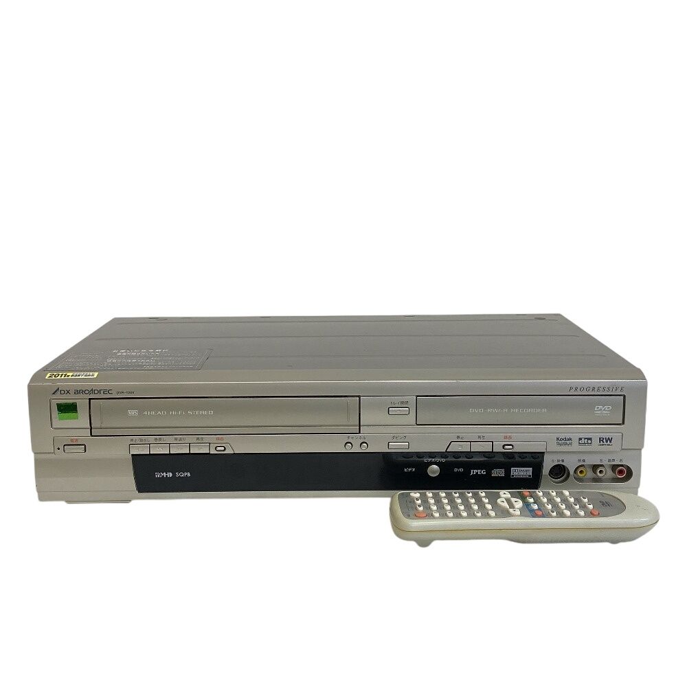 DVR-120V 船井電機 DX BROADREC ビデオ一体型DVDレコーダー なし AV