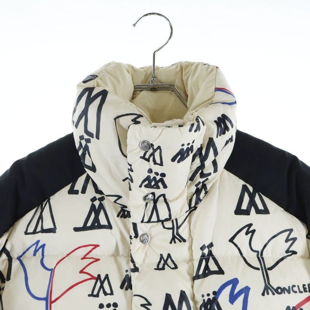 MONCLER (モンクレール) MARENNES GIUBBOTTO 総柄ダウンジャケット