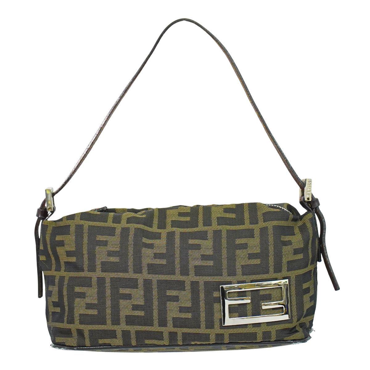 本物 フェンディ FENDI ズッカ ショルダーバッグ ハンドバッグ 