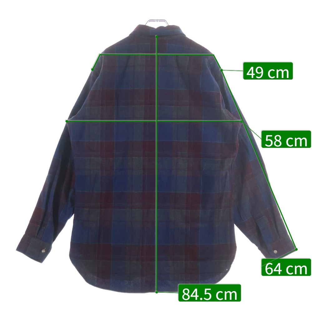 PENDLETON (ペンドルトン) 70S CHECK L/S WOOL BOARD SHIRT USA製