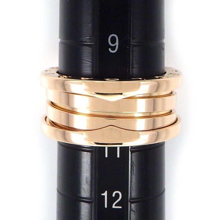 ブルガリ BVLGARI リング B-zero1 ビーゼロワン 335932 3バンド K18PG
