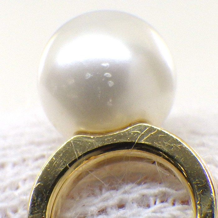 タサキ 田崎真珠 TASAKI ネックレス 2モチーフ ベビーリング パール