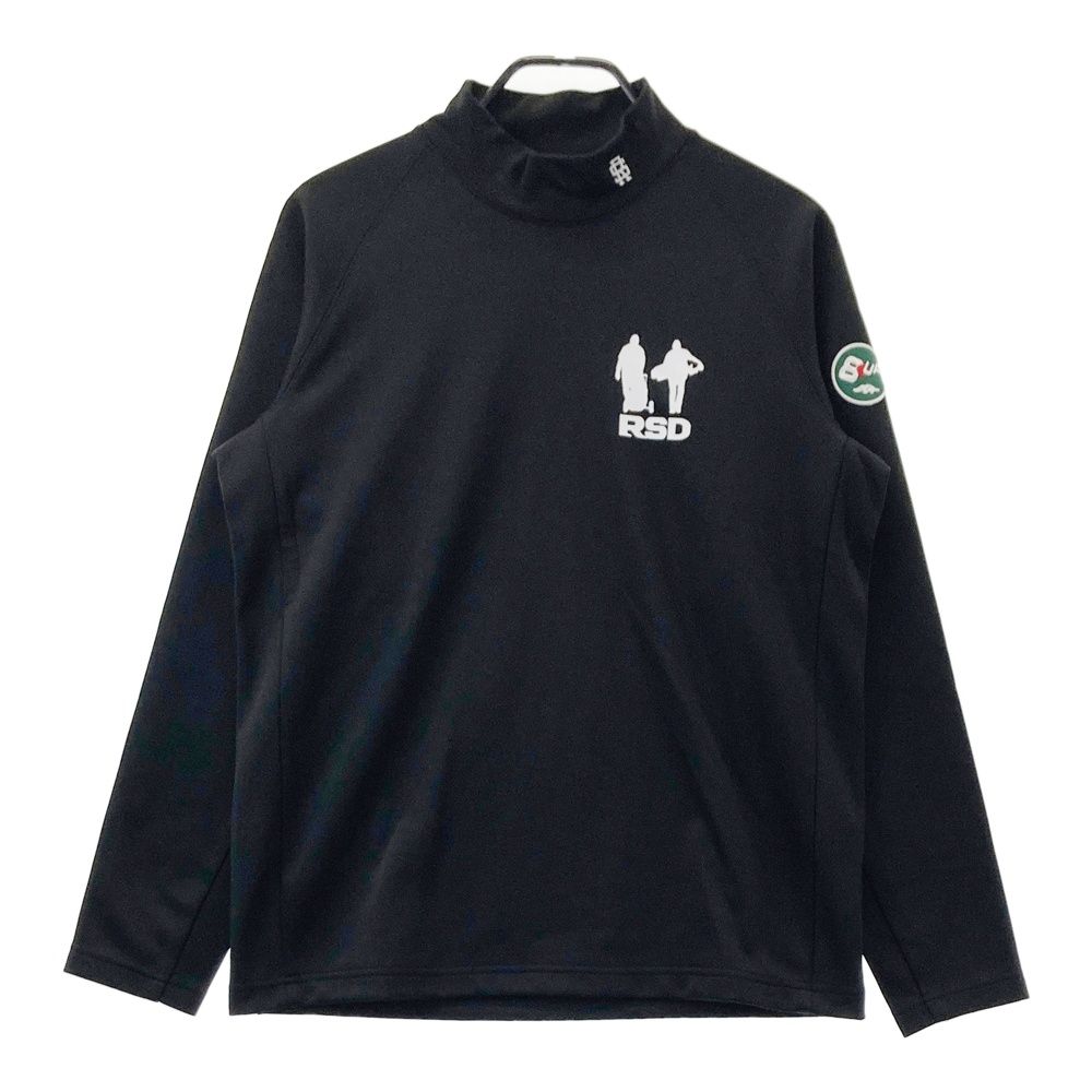 「新品」rough & swell Mサイズ 長袖モックネック　ネイビー 新品」rough & swell Mサイズ 長袖モックネック ネイビー 【公式通販】