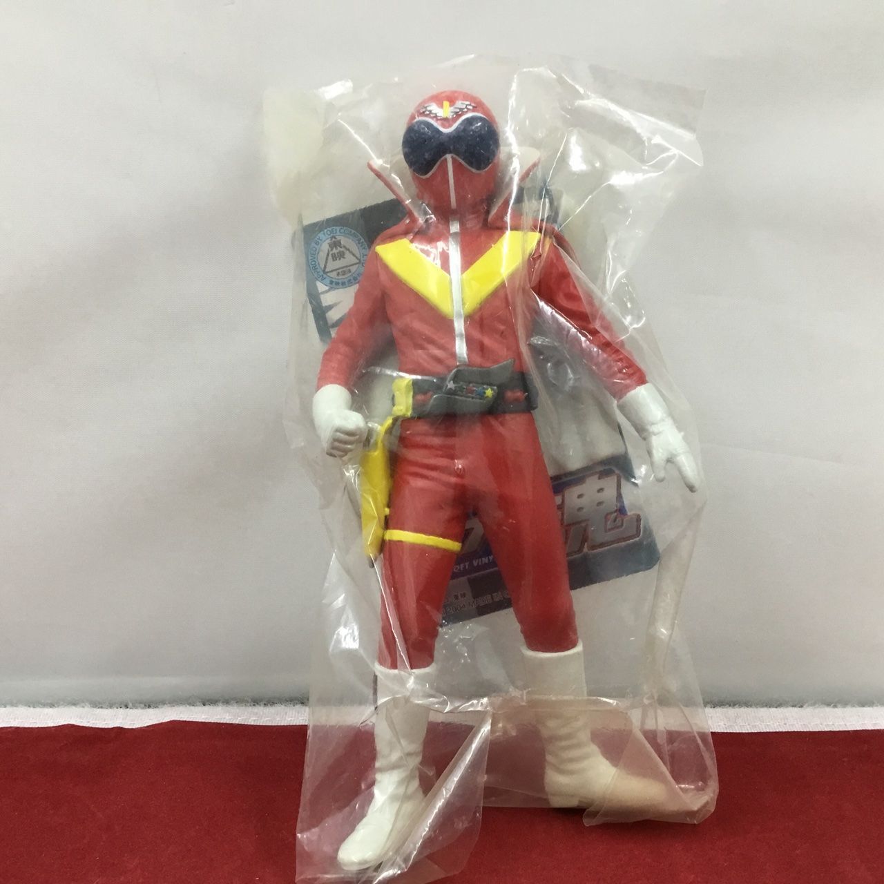 3種セット 未使用品 BANDAI ソフビ魂 秘密戦隊ゴレンジャー アカ