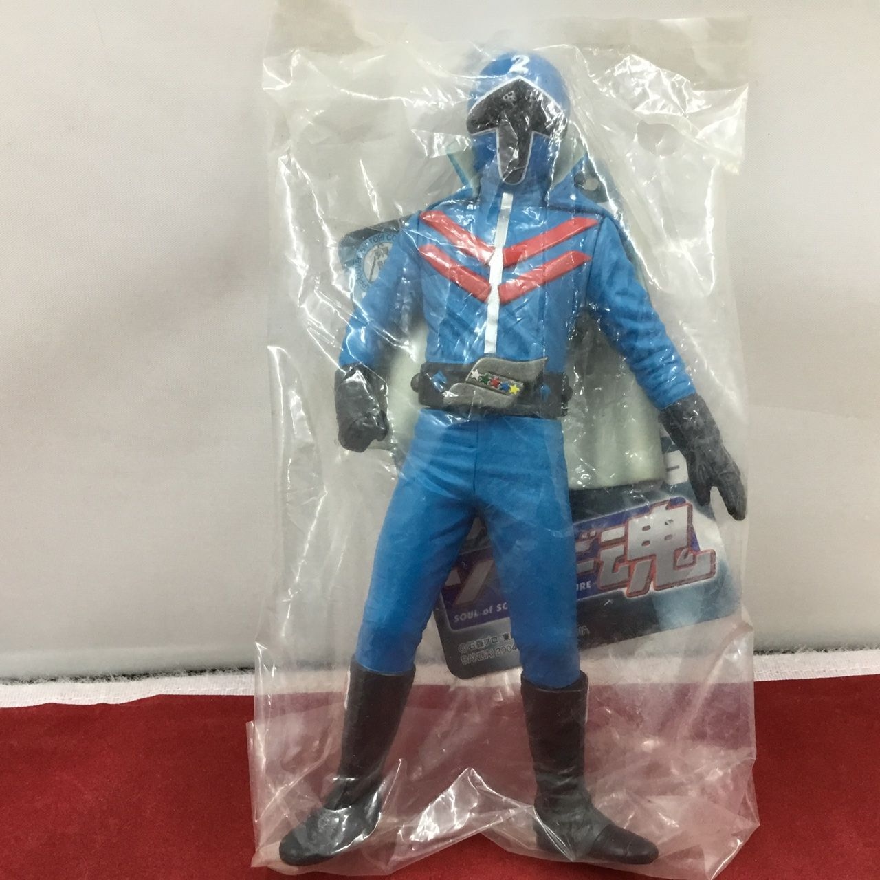 3種セット 未使用品 BANDAI ソフビ魂 秘密戦隊ゴレンジャー アカ