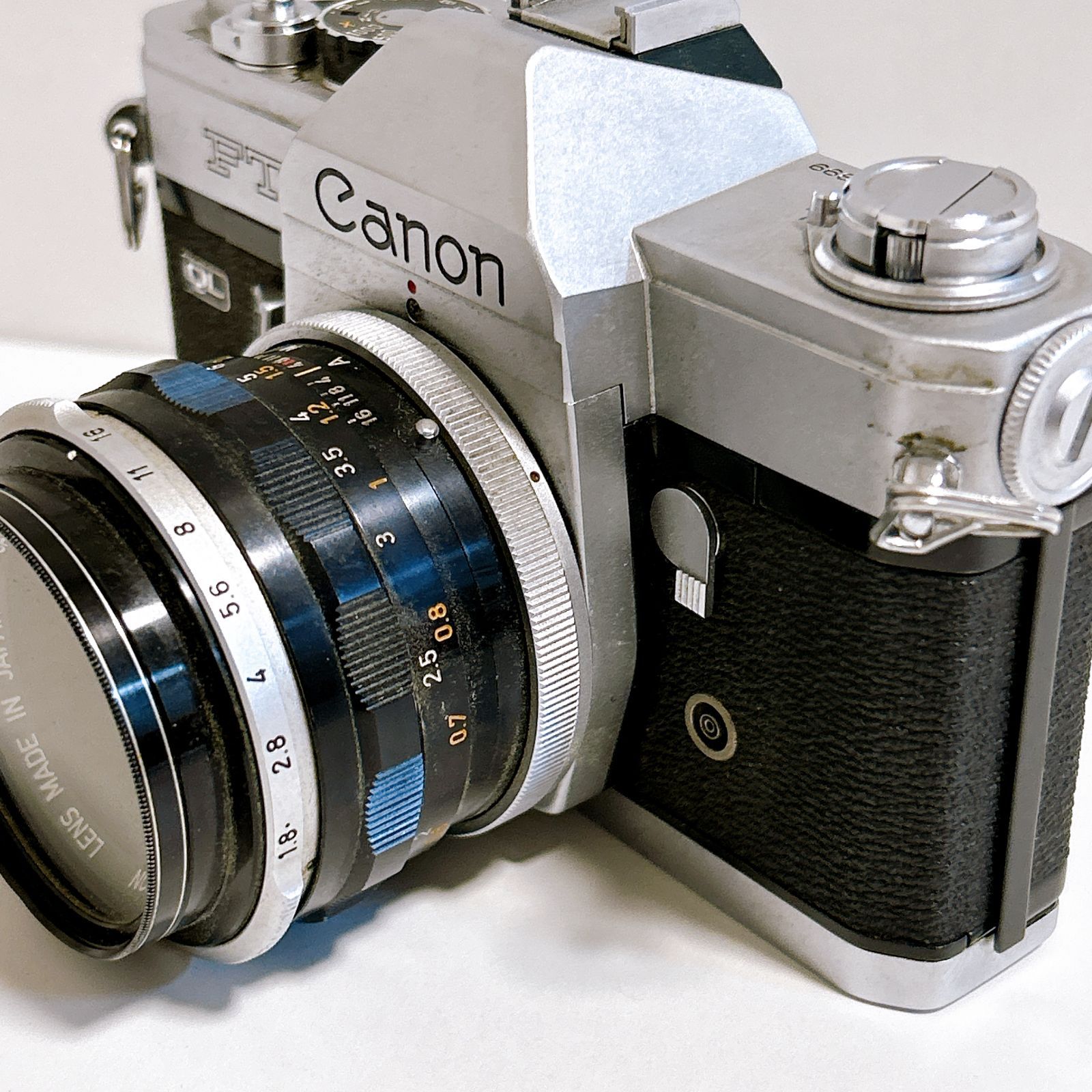 Canon FT QL カメラ フィルムカメラ レンズセット フィルムないため