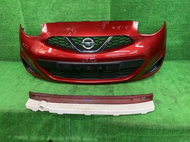 マーチ NK13 フロントバンパー X FOUR Vセレクション 4WD 62022-3HE9A 