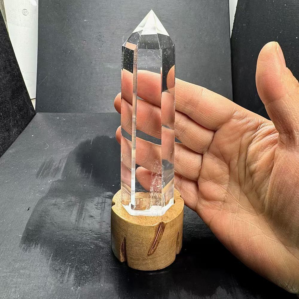 AAAAAAAAAAA級天然高透明度水晶六角柱B0313|YS|3121017|269D