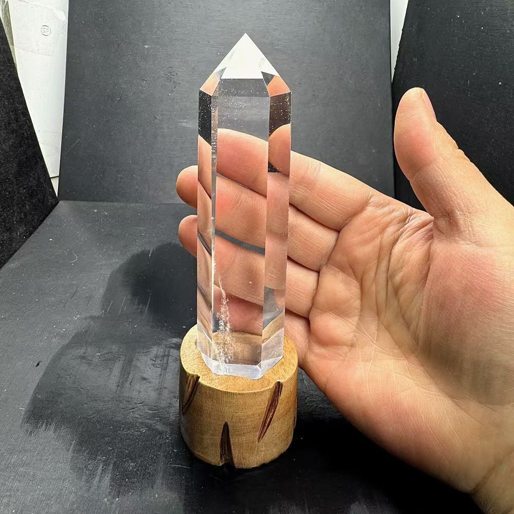 AAAAAAAAAAA級天然高透明度水晶六角柱B0313|YS|3121017|269D