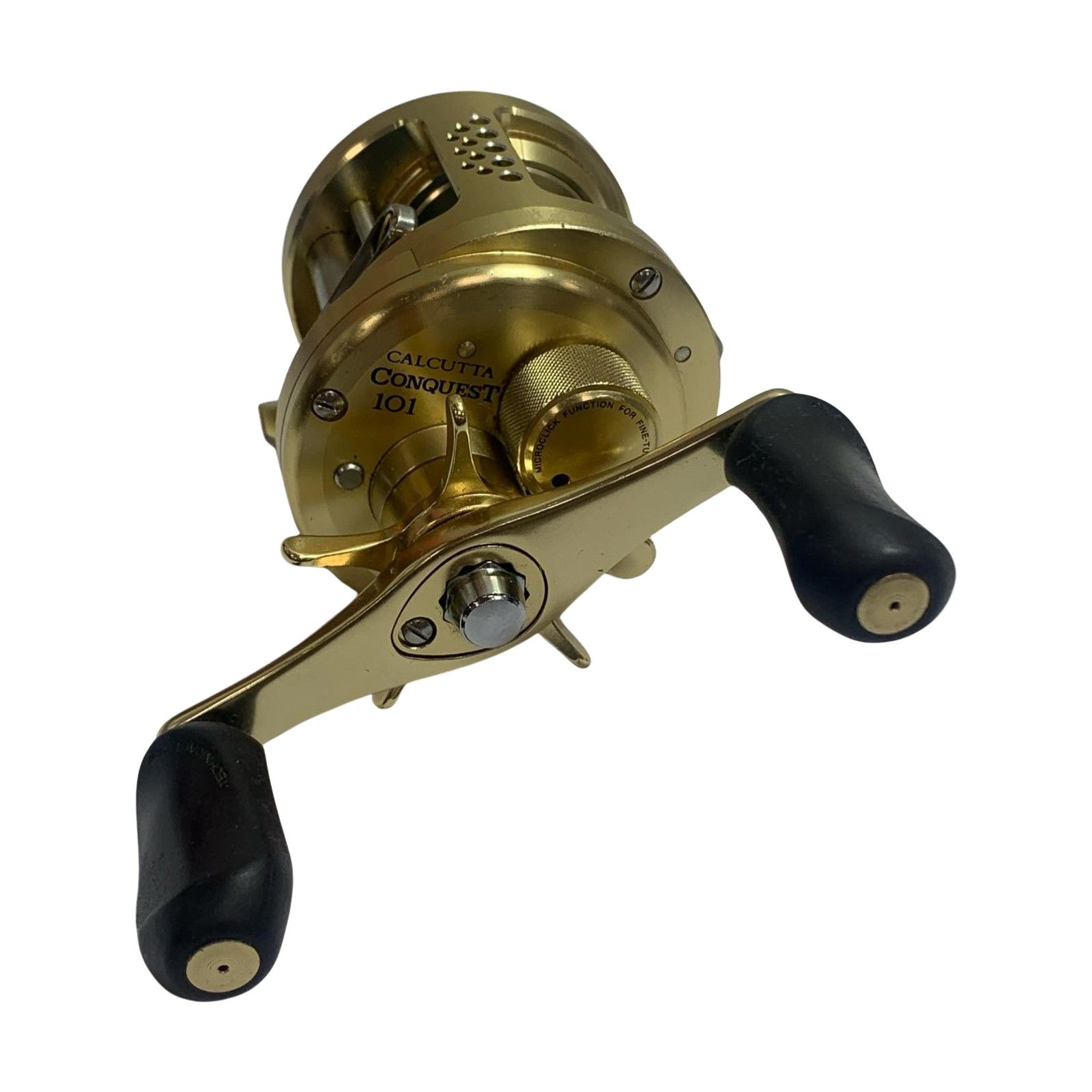SHIMANO シマノ 01カルカッタコンクエスト101 ベイトリール キズあり
