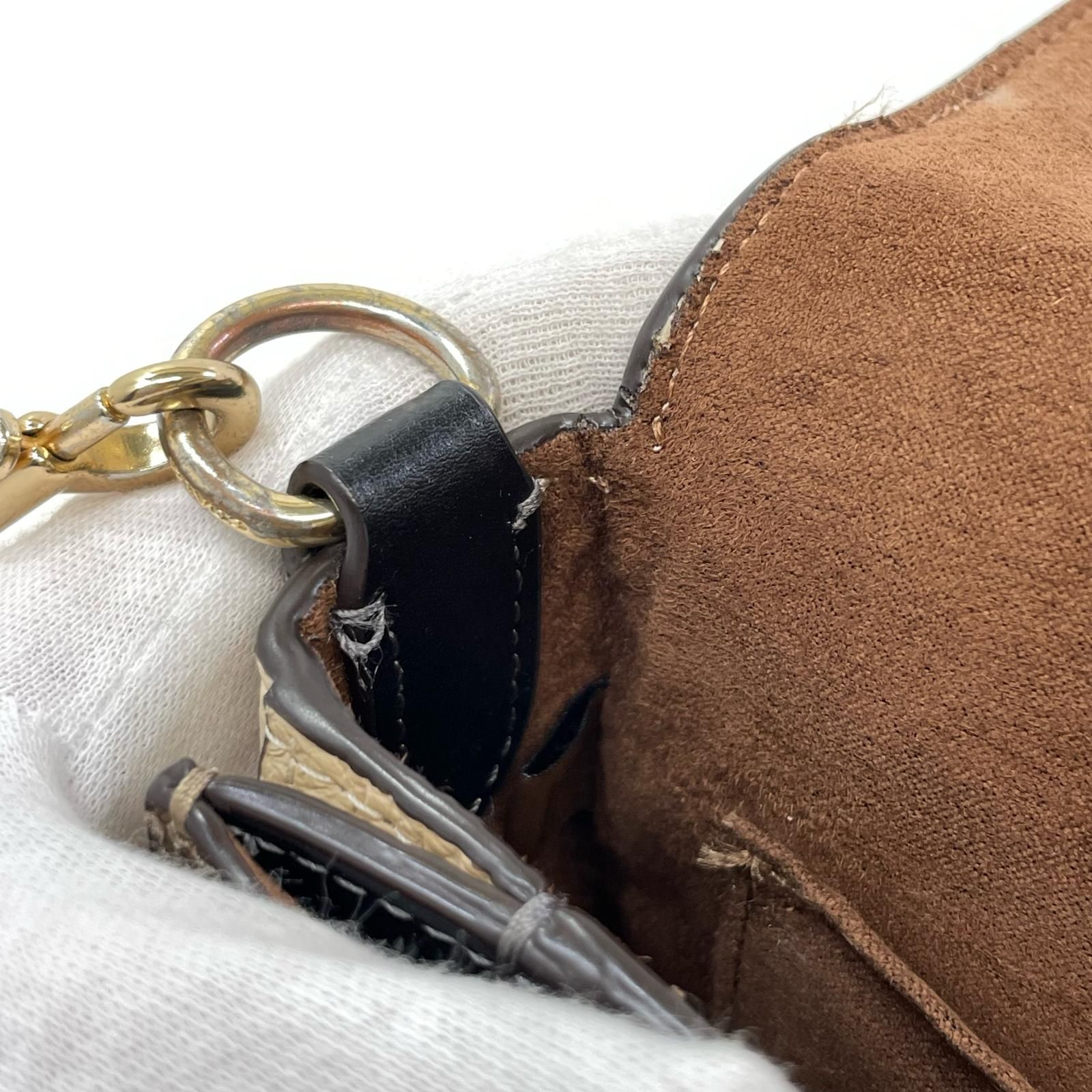 中古】COACH | コーチ モーガン サドル シグネチャー ショルダーバッグ 