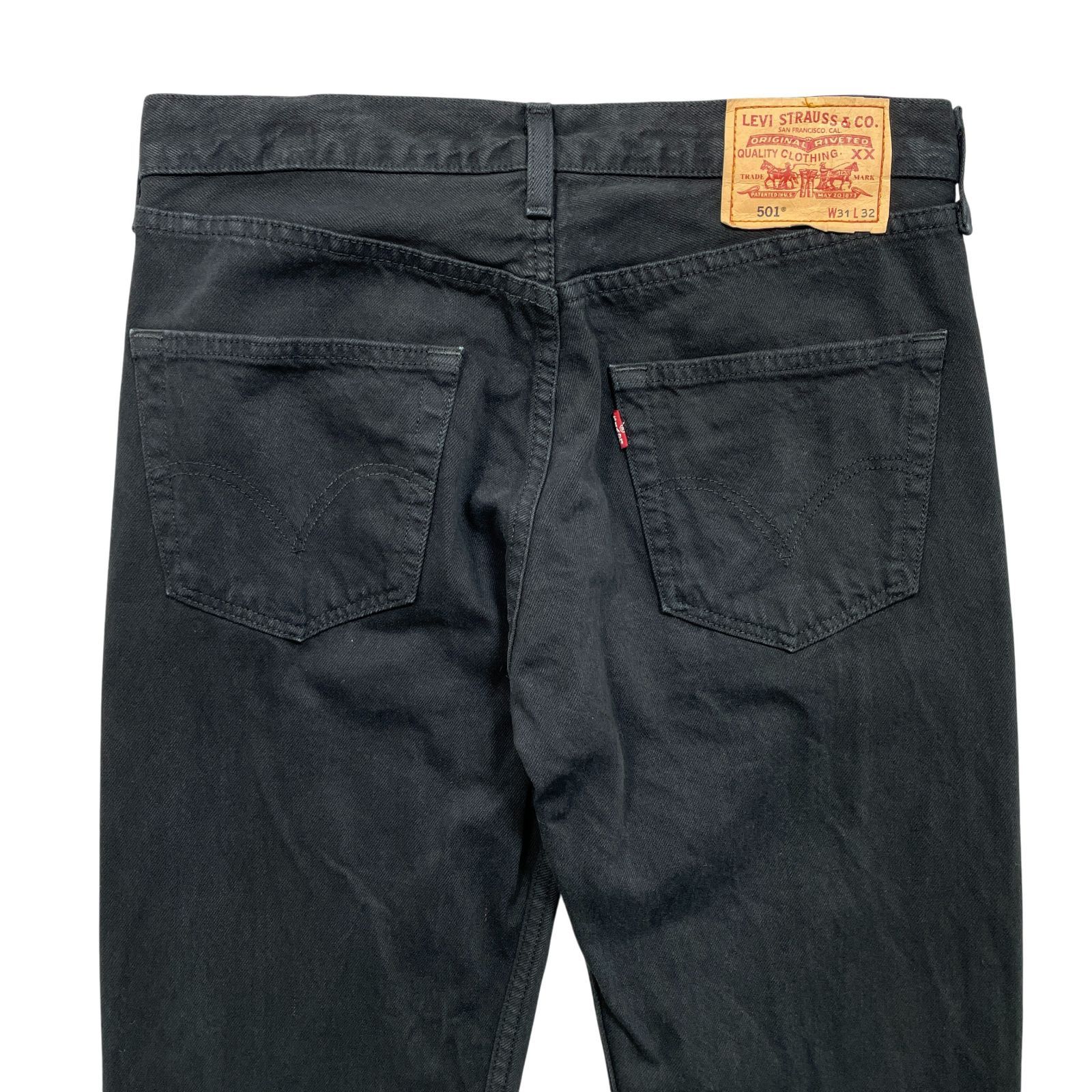USA 古着 Levis リーバイス 501 ブラック ストレート ジーンズ 