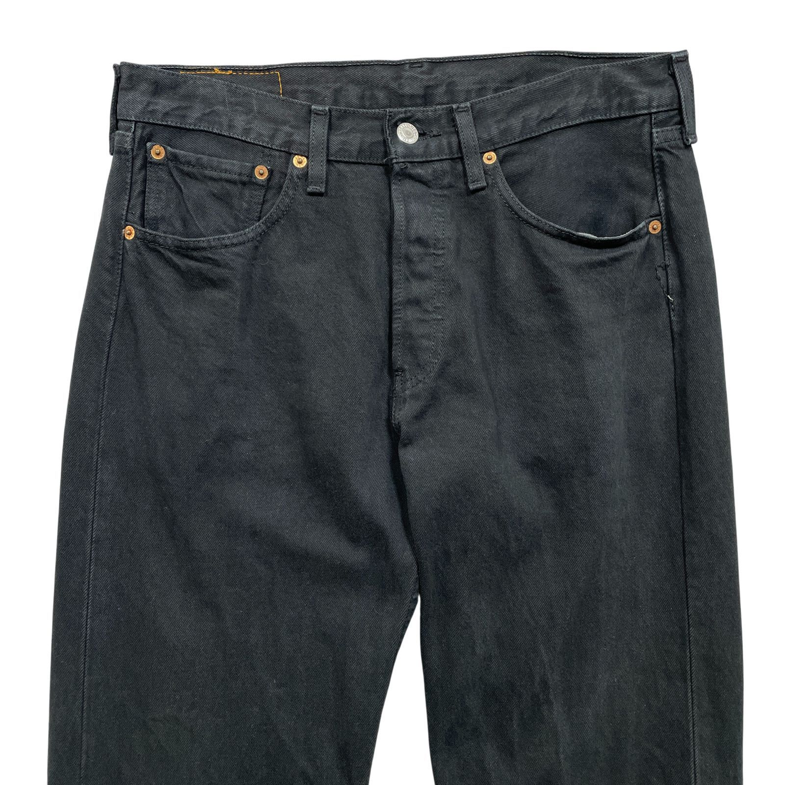 USA 古着 Levis リーバイス 501 ブラック ストレート ジーンズ 