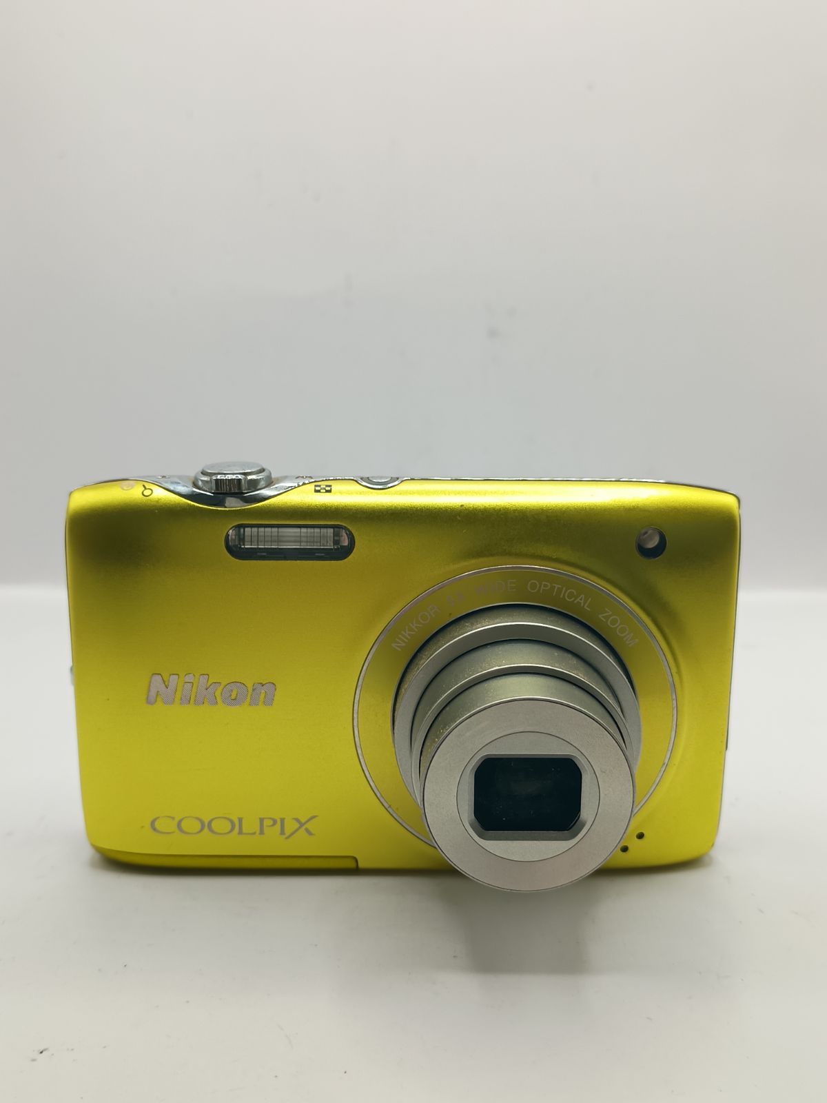 カメラ 4326 【動作確認済み】Nikon COOLPIX S3100 シトラスイエロー