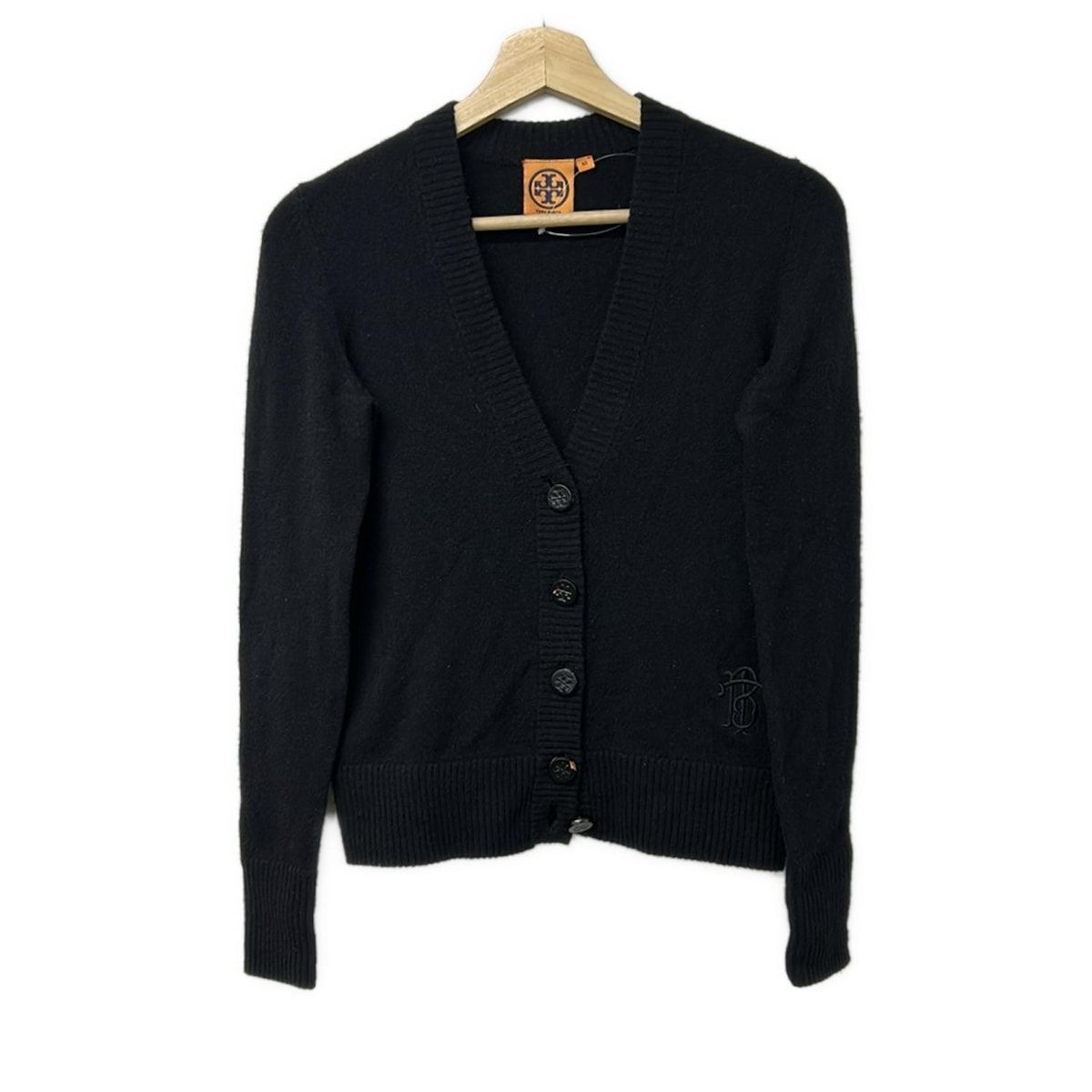 TORY BURCH(トリーバーチ) カーディガン サイズXS レディース美品 - 黒 