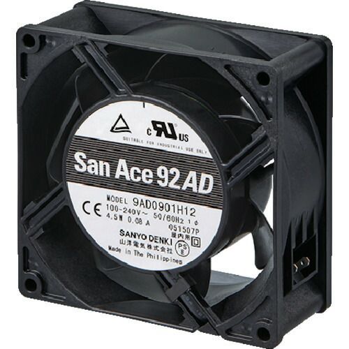 ＳａｎＡＣＥ　ＡＣＤＣファンセットモデル（９２×３８ｍｍ　センサ無）