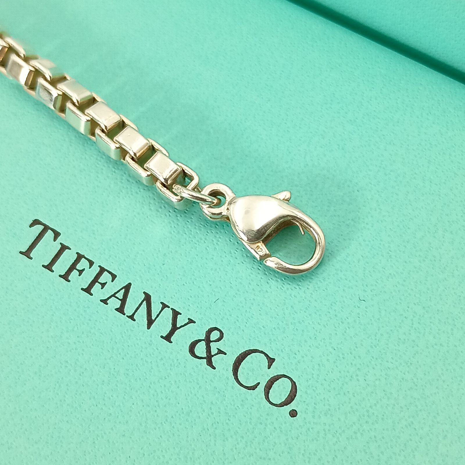 TIFFANY&Co. ティファニー ベネチアン リンク ID プレート 