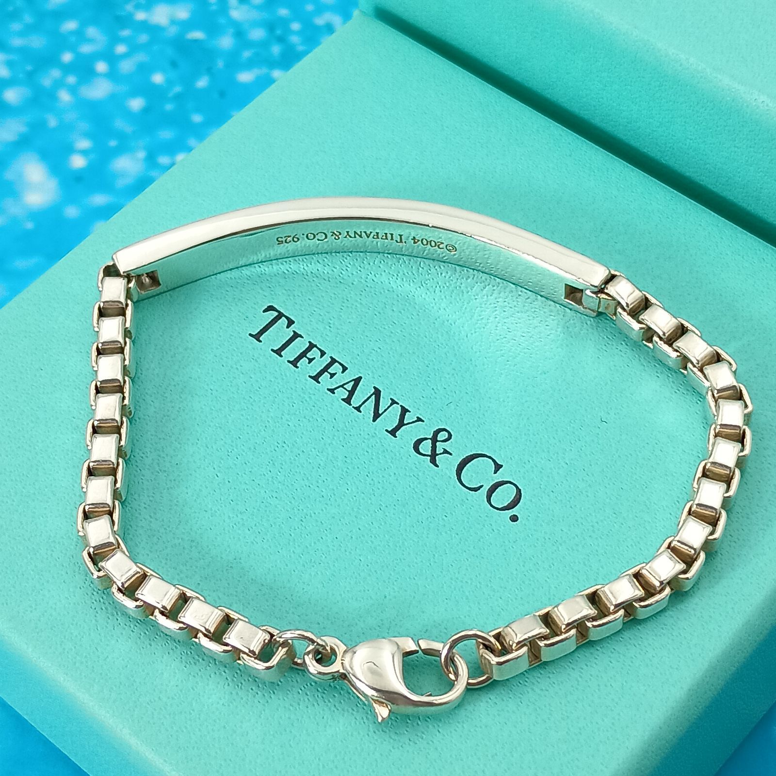 TIFFANY&Co. ティファニー ベネチアン リンク ID プレート 