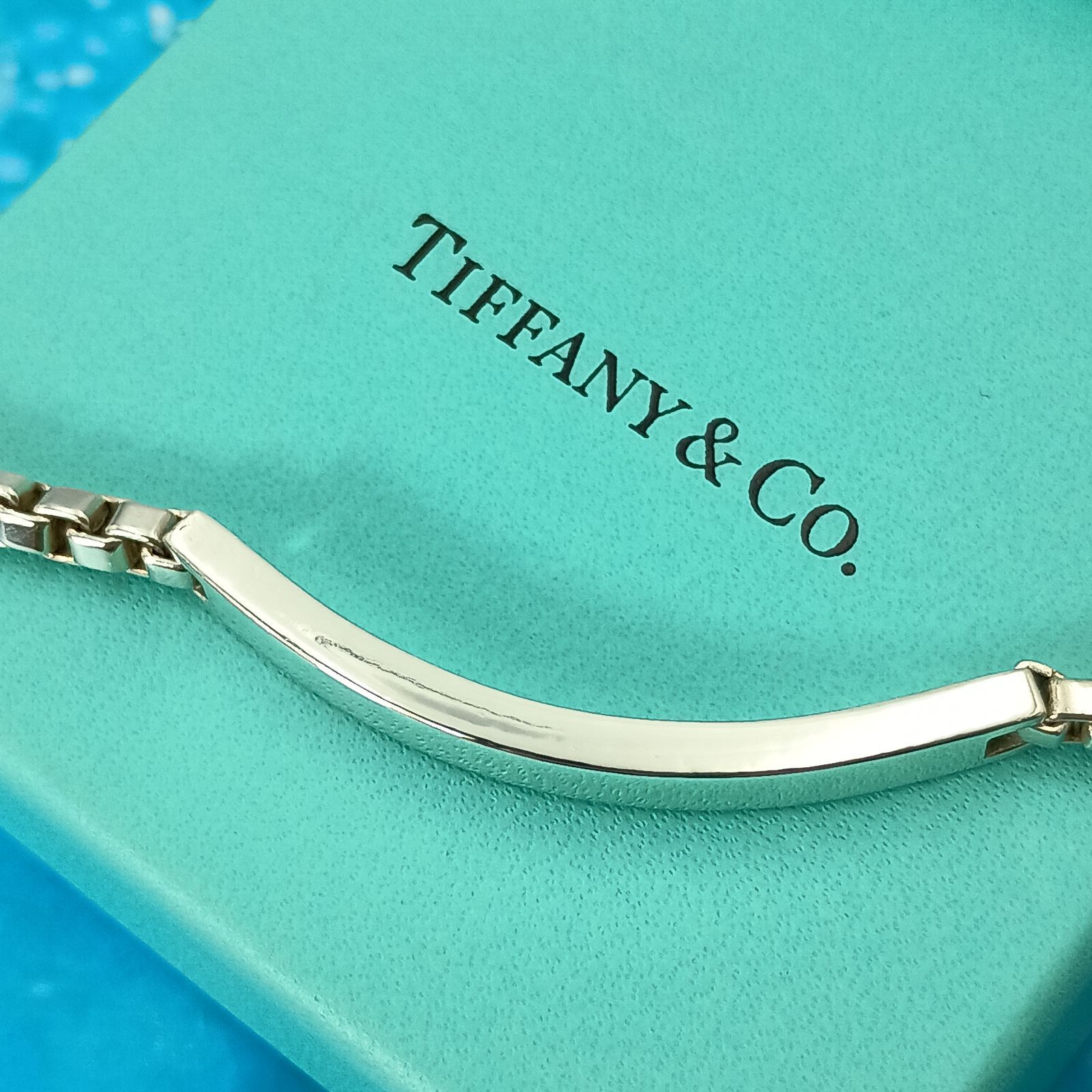 TIFFANY&Co. ティファニー ベネチアン リンク ID プレート 