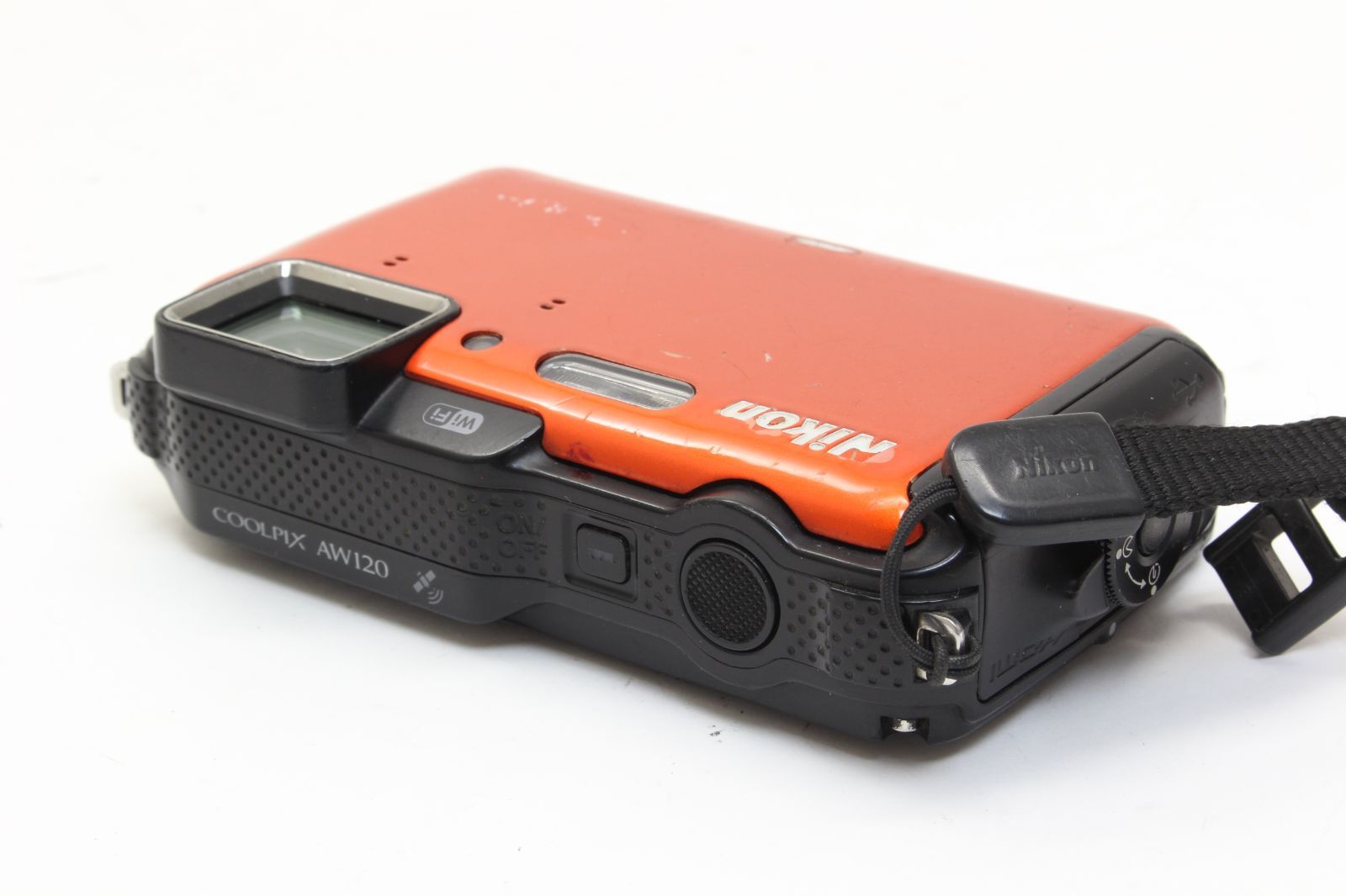 Nikon ニコン 防水デジカメ COOLPIX AW120 オレンジ ジャンク Nikon COOLPIX AW120 Waterproof Digital Camera (Orange) 26467 B&H