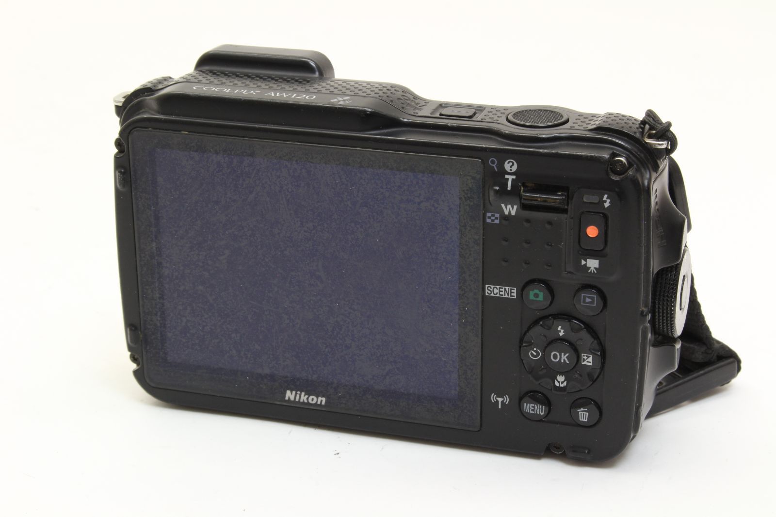 Nikon ニコン 防水デジカメ COOLPIX AW120 オレンジ ジャンク D (ジャンク) Nikon ニコン COOLPIX AW120 オレンジ 返品不可 3-76