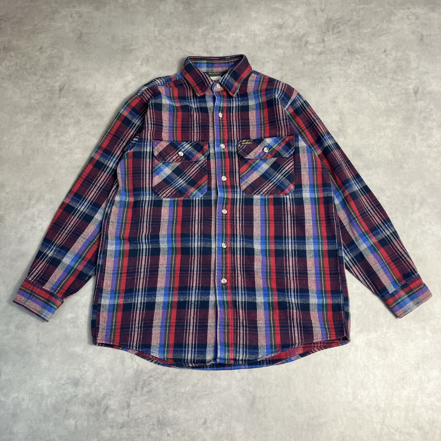 80's OSH KOSH Plaid フランネルシャツ 【公式通販】