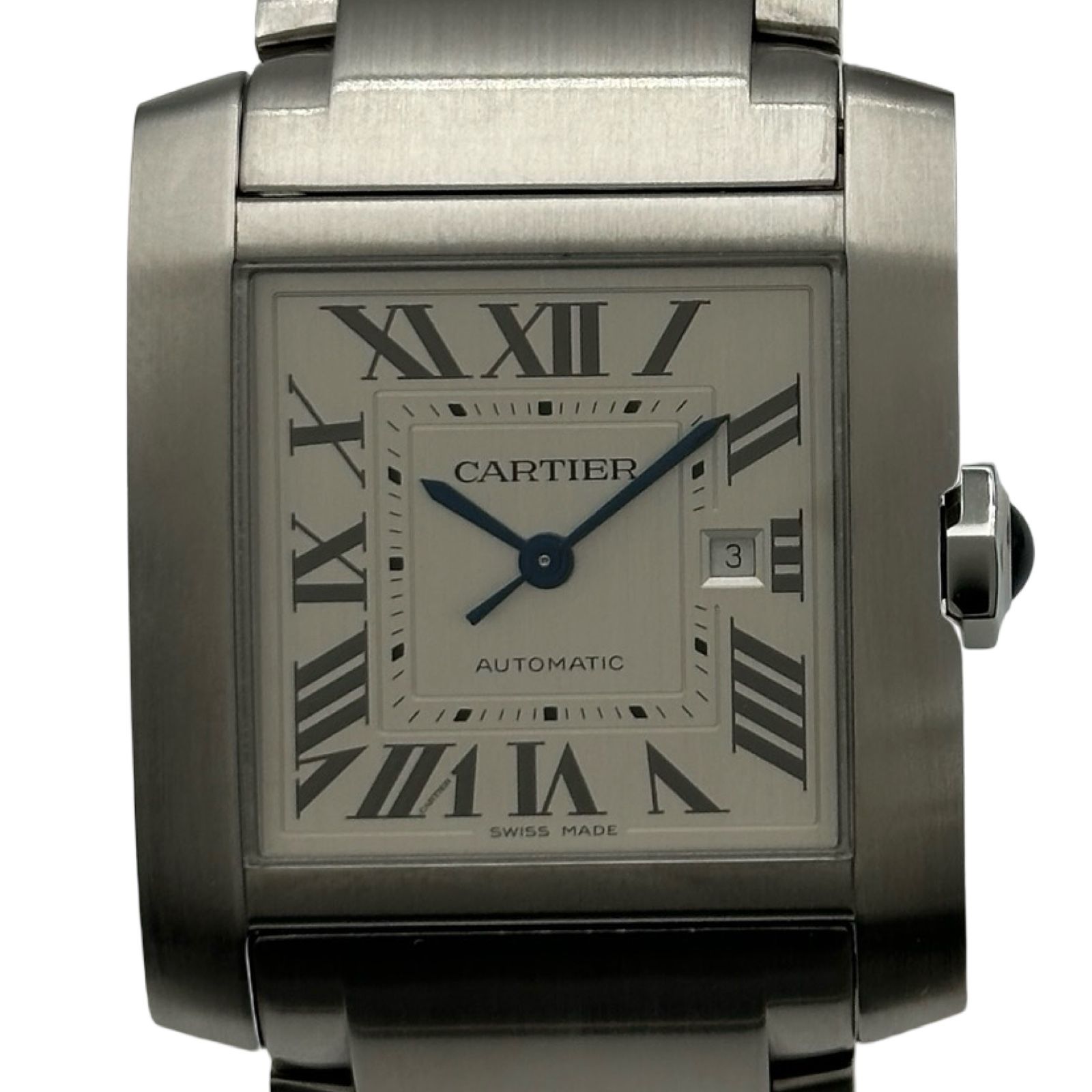 カルティエ Cartier タンクフランセーズLM WSTA0067 シルバー