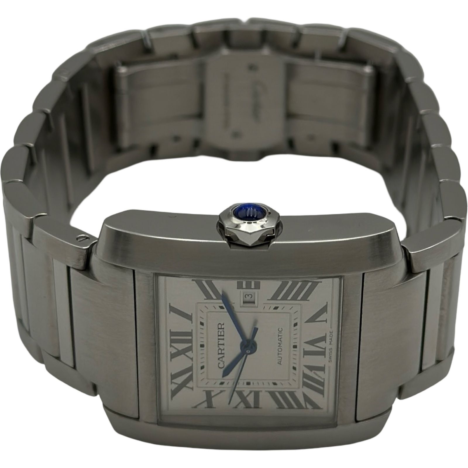 カルティエ Cartier タンクフランセーズLM WSTA0067 シルバー