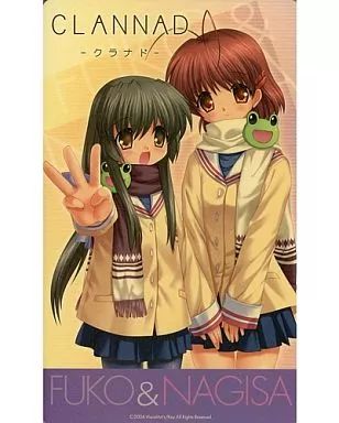[Used] Mouse Pad Nagisa & Fuko Mouse Pad “CLANNAD -Clannad-” Dengeki G's Festival! COMIC Vol. 1 Appendix