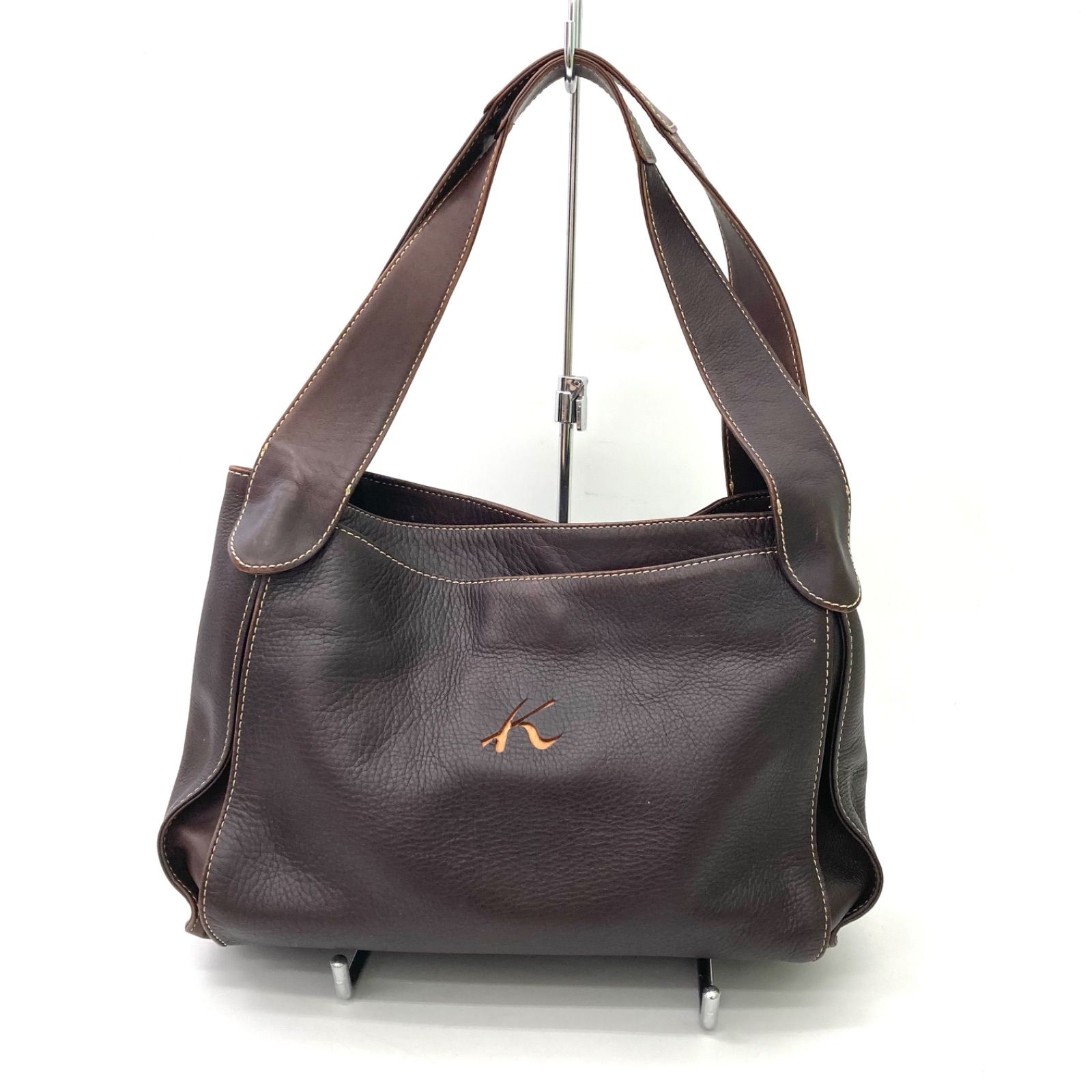 Kitamura】キタムラ トートバッグ ワンショルダーバッグ ブラウン 