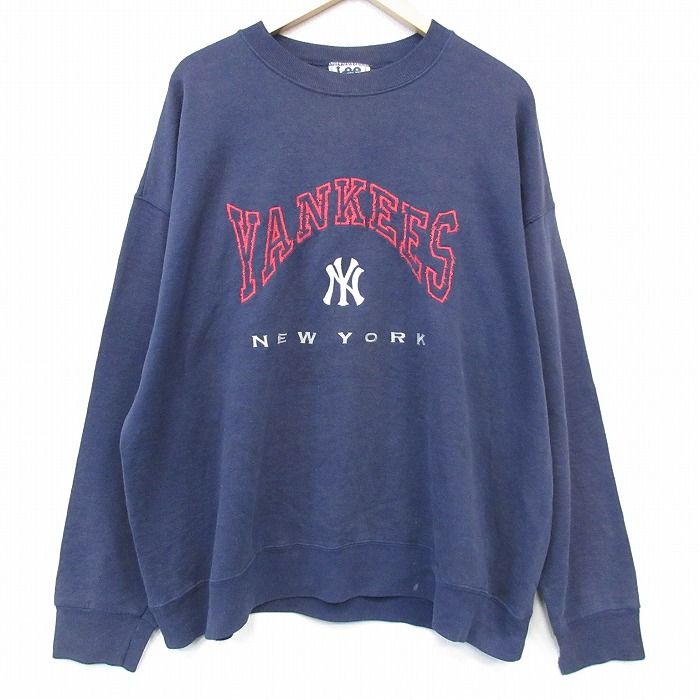 XL/古着 リー Lee 長袖 スウェット メンズ 90年代 90s MLB 