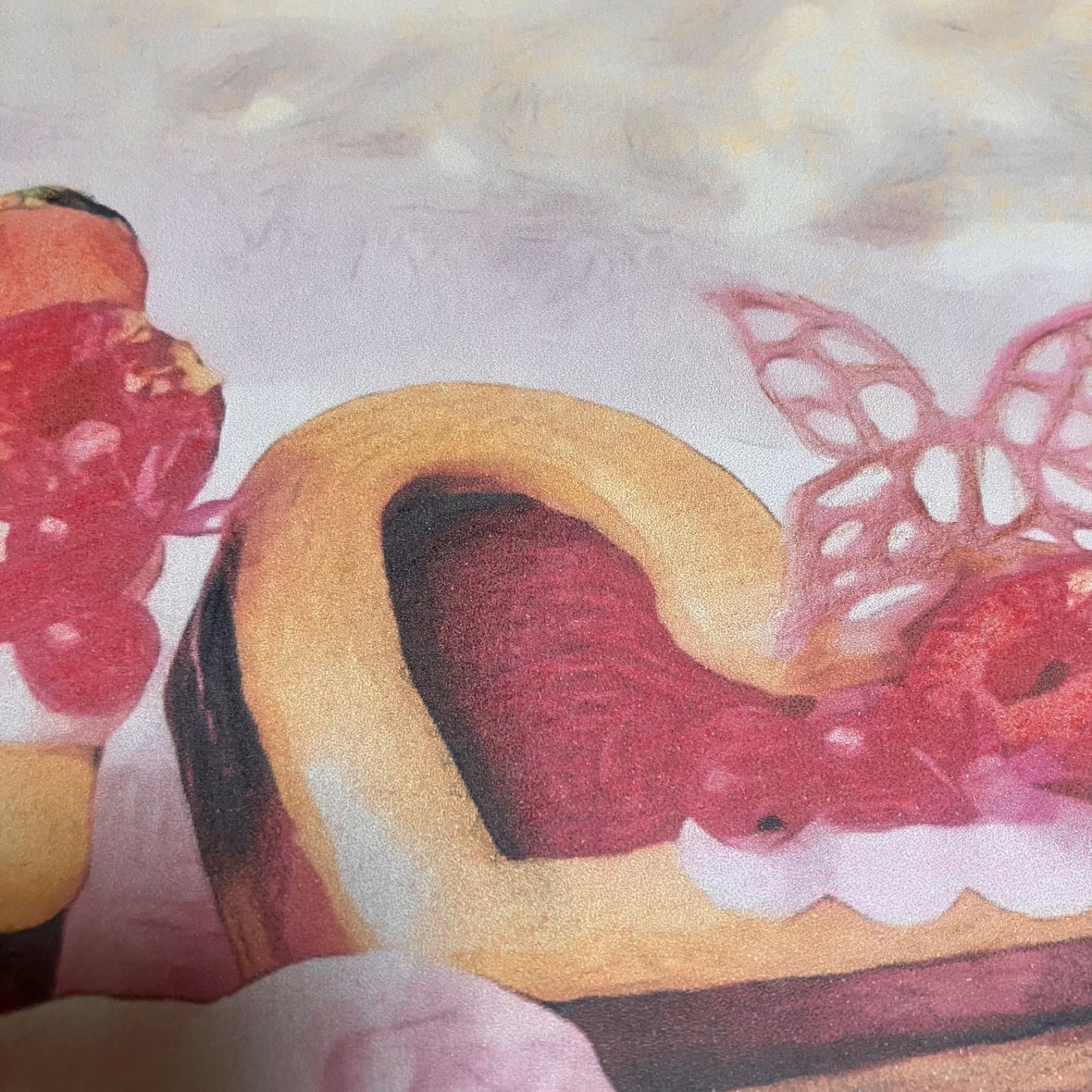 スイーツアート8 パステル画　額縁寸法32.7㎝×24.0㎝×1.5㎝ スイーツアート8 パステル画 額縁寸法32.7㎝×24.0㎝×1.5㎝ - メルカリ