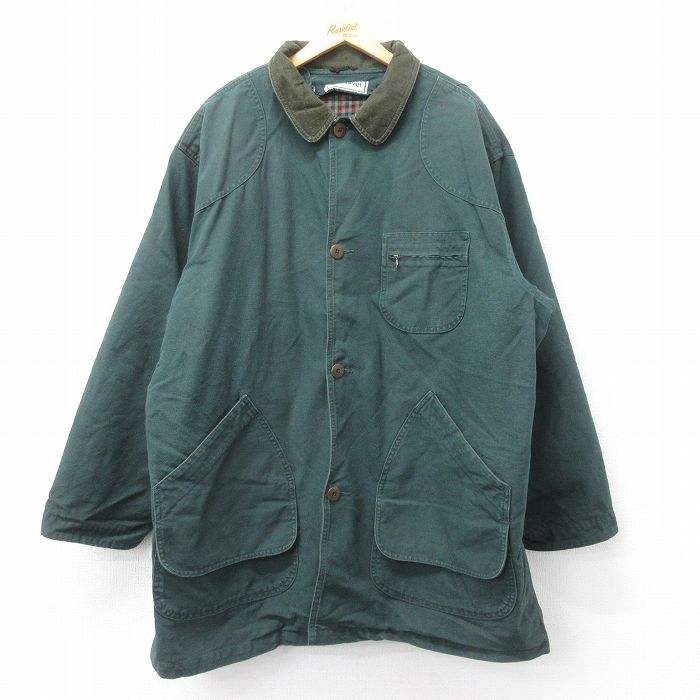 XL/古着 エルエルビーン 長袖 ハンティング ジャケット メンズ 90年代