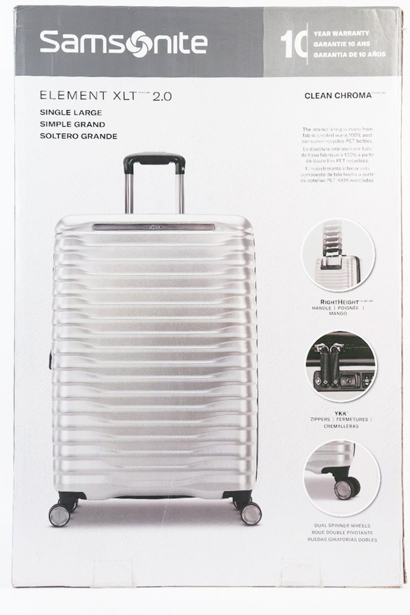 サムソナイト エレメント スーツケース 27インチ シルバー Samsonite