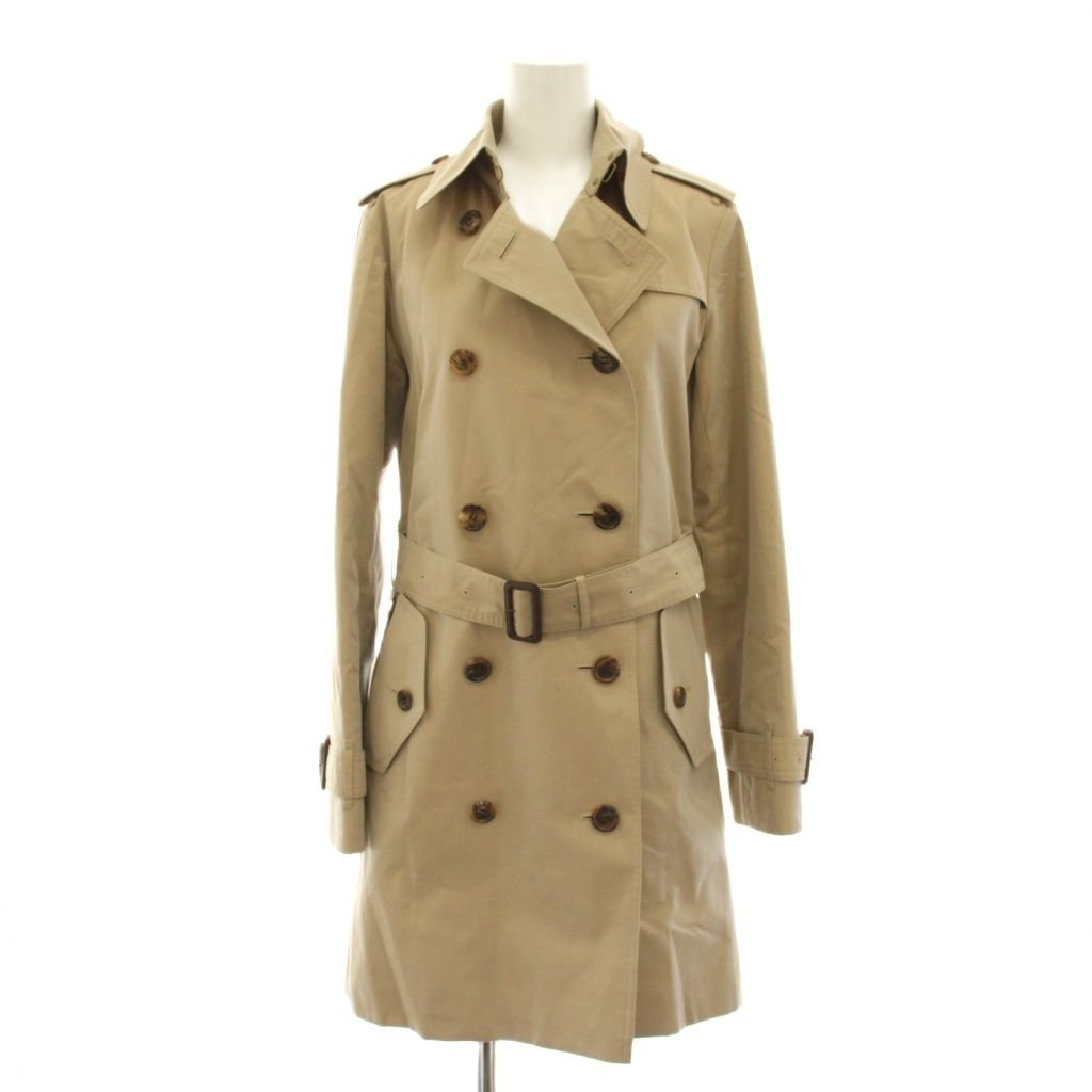 バーバリーロンドン　トレンチコート　ベルト ミドル丈　ベージュ　ノバチェック バーバリー ロンドン BURBERRY LONDON トレンチコート 裏地ノバ