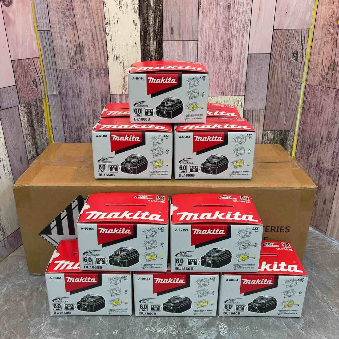 マキタ(makita) リチウムイオンバッテリー 18V/6.0Ah BL1860B 10個 